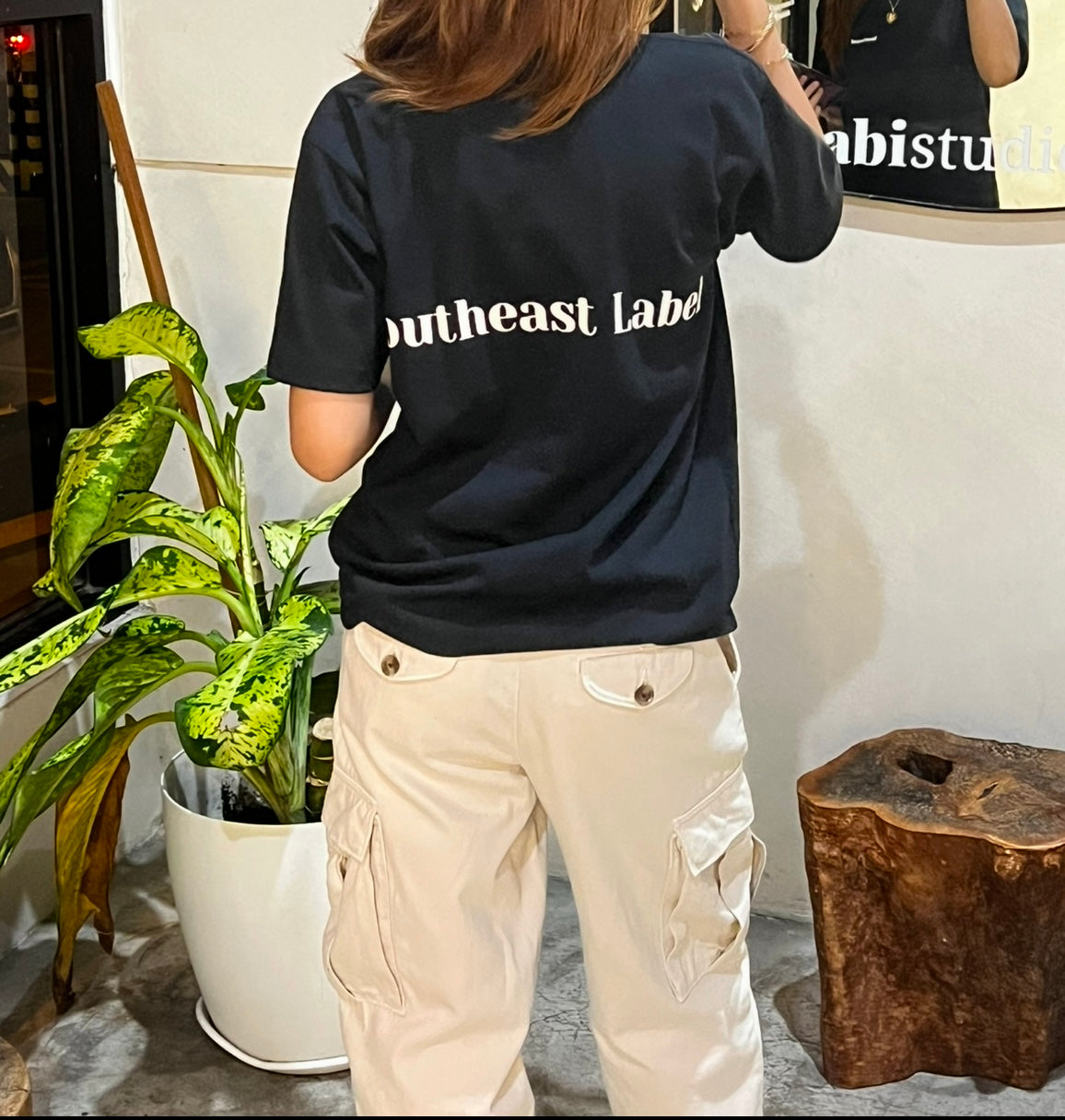 Southeast Label tee - Onyx Black
