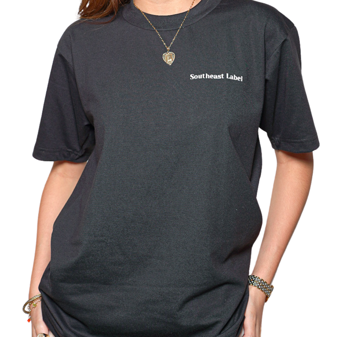 Southeast Label tee - Onyx Black