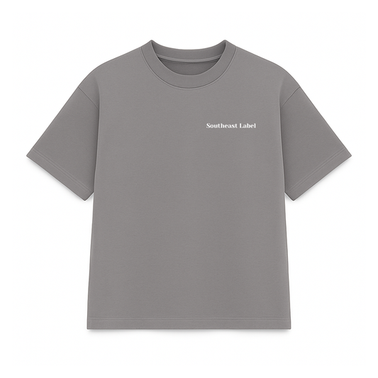 Southeast Label tee - Ash Gray